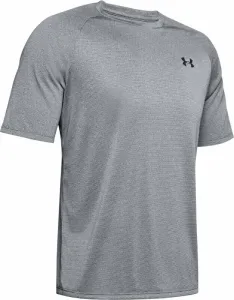 Under Armour Men's UA Tech 2.0 Textured Short Sleeve T-Shirt Pitch Gray/Black 2XL Maglietta fitness