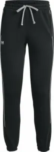 Under Armour Women's UA Rival Fleece Pants Black/White XS Pantaloni fitness