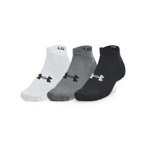 Under Armour Core Low Cut 3-Pack Socks Black/ White/ White #251590