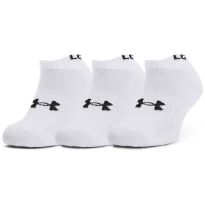 Under Armour Core No Show 3-Pack White/ Black #247849