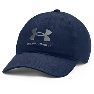 Under Armour Men's UA Iso-Chill ArmourVent Adjustable Hat Academy/Pitch Gray UNI Cappellino da corsa