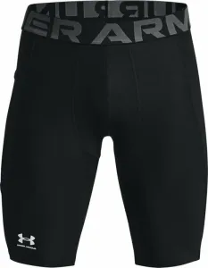 Under Armour Men's HeatGear Pocket Long Shorts Black/White 2XL