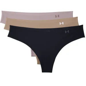 Under Armour Pure Stretch Thong Black/Nude/Dash Pink L