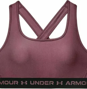 Under Armour Women's Armour Mid Crossback Sports Bra Ash Plum/Black XS Intimo e Fitness