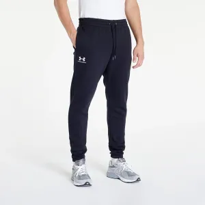 Under Armour Men's UA Essential Fleece Joggers Black/White L Pantaloni fitness