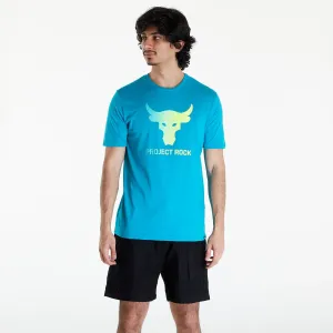 Under Armour Project Rock Payoff Graphic Short Sleeve Tee Circuit Teal/ Radial Turquoise/ High-Vis Yellow #3118442