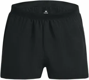 Under Armour Men's UA Launch Split Performance Short Black/Reflective XL Pantaloncini da corsa
