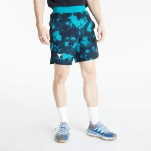 Under Armour Project Rock Printed Woven Short Coastal Teal/ Fade/ White