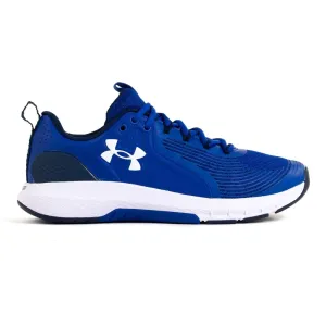 Under Armour Men's UA Charged Commit 3 Training Shoes Royal/White/White 10