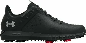 Under Armour Men's UA HOVR Drive 2 Wide Golf Shoes Black/Mod Gray 42