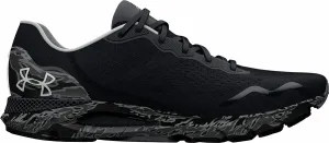 Under Armour Men's UA HOVR Sonic 6 Camo Running Shoes Black/Black/Gray Mist 45 Scarpe da corsa su strada