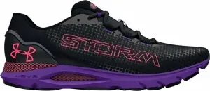 Under Armour Men's UA HOVR Sonic 6 Storm Running Shoes Black/Metro Purple/Black 42,5 Scarpe da corsa su strada