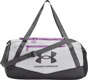 Under Armour UA Hustle 5.0 Packable XS Duffle Gray/Provence Purple/Castlerock 25 L Sport Bag