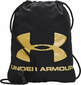 Under Armour UA Ozsee Sackpack Black/Metallic Gold 16 L Gymsack