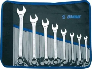 Unior Set of Combination Wrenches Short Type in Bag 8 - 22 Chaive