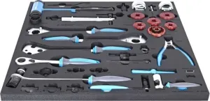 Unior Set of Tools in Tray 2 for 2600A and 2600C - DriveTrain Tools Assortimento di utensili