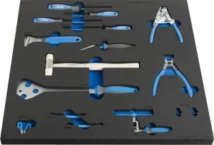 Unior Set of Tools in Tray 3 for 2600B Assortimento di utensili