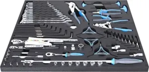 Unior Set of Tools in Tray 4 for 2600A and 2600C - Torque Tools and Pliers Assortimento di utensili