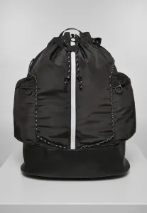 Lightweight hiking backpack black/white