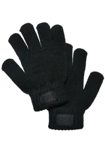 Children's knitted gloves black #2926841