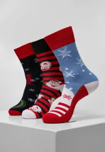Santa Ho 3-Pack Multicolor Christmas Socks