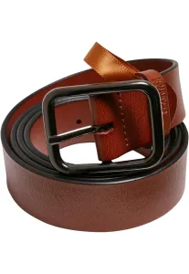 Commercial belt with thorn buckle made of synthetic leather brown #3063062