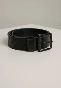Allover belt with logo black