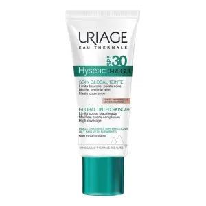 Uriage Crema tonificante contro le imperfezioni della pelle Hyséac 3-Regul SPF 30 (Global Tinted Skin-Care SPF 30) 40 ml