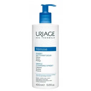 Uriage Gel crema detergente delicato per pelli da secche a atopiche Xémose (Gentle Cleansing Syndet) 200 ml
