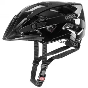UVEX Active Black Shiny 52-57 Casco da ciclismo