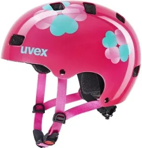 UVEX Kid 3 Pink Flower 55-58 Casco da ciclismo per bambini