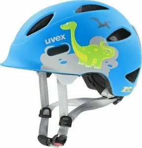 UVEX Oyo Style Dino Blue Matt 45-50 Casco da ciclismo per bambini
