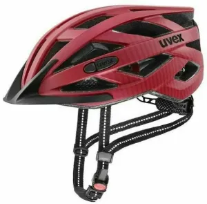 UVEX City I-VO Ruby Red Matt 52-57 Casco da ciclismo