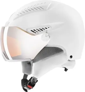 UVEX Hlmt 600 Visor All White 53-55 cm Casco da sci