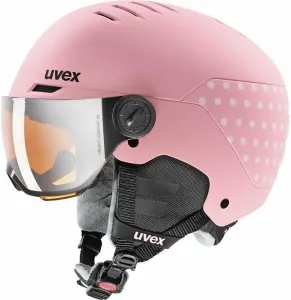 UVEX Rocket Junior Visor Pink Confetti 51-55 cm Casco da sci