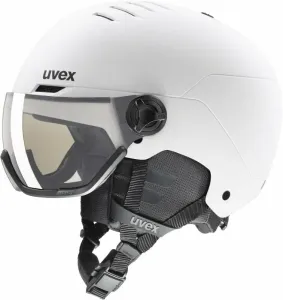 UVEX Wanted Visor Pro V White Mat 54-58 cm Casco da sci