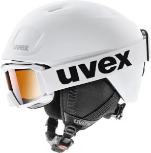 UVEX Heyya Pro Set White Black Mat 51-55 cm Casco da sci
