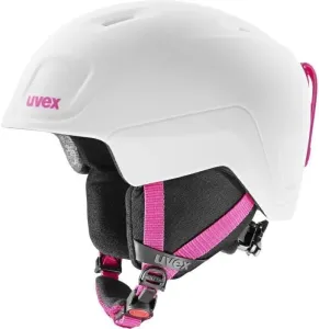 UVEX Heyya Pro White/Pink Mat 54-58 cm Casco da sci