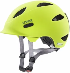UVEX Oyo Neon Yellow/Moss Green Matt 50-54 Casco da ciclismo per bambini