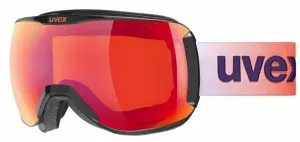 UVEX Downhill 2100 Black Shiny Mirror Scarlet/CV Orange Occhiali da sci