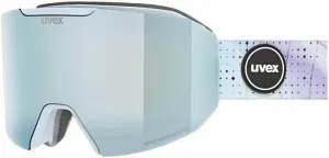 UVEX Evidnt Attract Arctic Blue Mat Mirror Sapphire/Contrastview Green Lasergold Lite Occhiali da sci