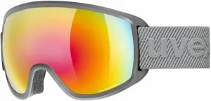 UVEX Topic FM SPH Rhino Mat/Mirror Rainbow Occhiali da sci