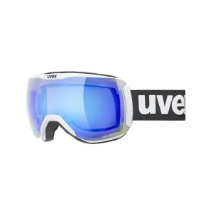 UVEX Downhill 2100 CV White Mat/Mirror Blue/CV Green Occhiali da sci