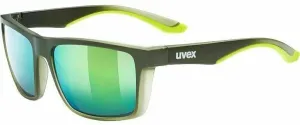 UVEX LGL 50 CV Olive Mat/Mirror Green Occhiali lifestyle