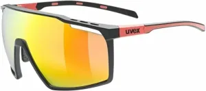 UVEX MTN Perform Black/Red Matt/Mirror Red Occhiali da ciclismo