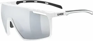 UVEX MTN Perform White Matt/Mirror Silver Occhiali da ciclismo