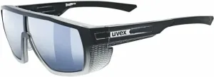 UVEX MTN Style CV Black Matt/Fade/Colorvision Mirror Silver Occhiali da sole Outdoor