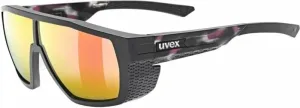 UVEX MTN Style P Black/Pink Tortoise Matt/Polarvision Mirror Pink Occhiali da sole Outdoor