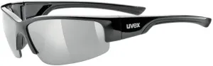 UVEX Sportstyle 215 Black/Litemirror Silver Occhiali da ciclismo