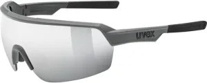 UVEX Sportstyle 227 Grey Mat/Mirror Silver Occhiali da ciclismo